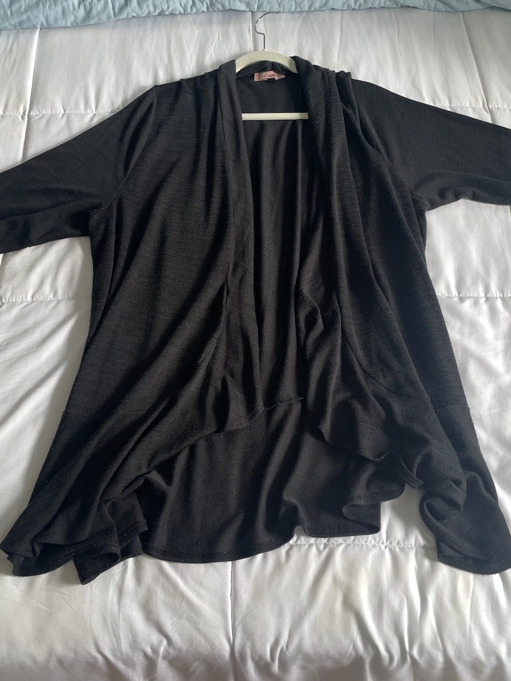 EAST ADELINE Women's Black Wrap Blazer Size 3X